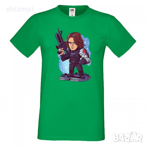 Мъжка тениска Marvel Winter Soldier  Игра,Изненада,Подарък,Геймър,, снимка 14 - Тениски - 36791855