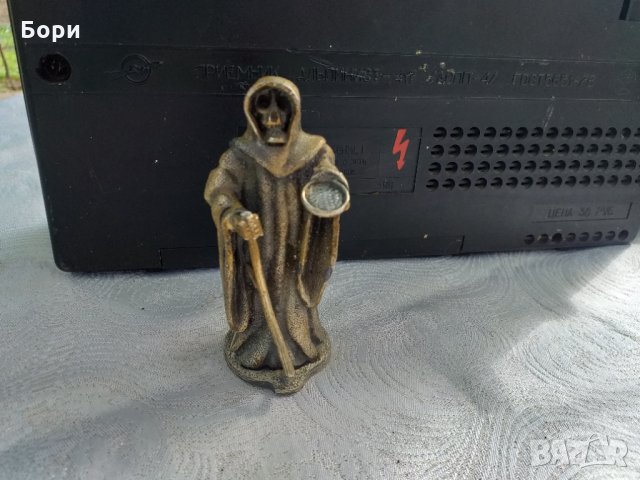 Бронзова фигура The Grim Reaper WAPW - Roger Gibson - Gt. Britain, снимка 2 - Статуетки - 34027189