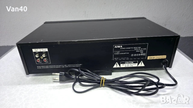 Касетен дек Aiwa F350, снимка 8 - Декове - 53998687