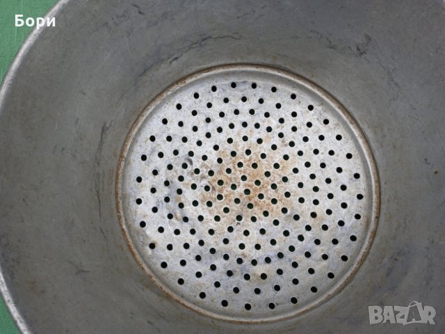 Стар алуминиев гевгир БДС, снимка 6 - Аксесоари за кухня - 35628842