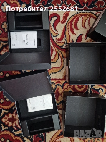 gear fit 2 pro празни кутии и зарядни, снимка 2 - Смарт гривни - 52909791