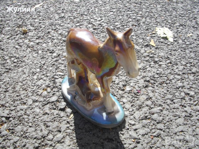 СТАР ПОРЦЕЛАН КОН С КОНЧЕ МАРКИРАН, снимка 2 - Антикварни и старинни предмети - 42109097