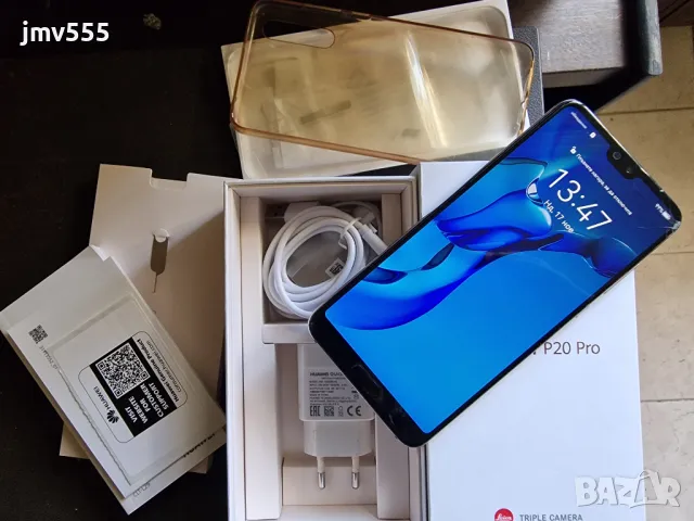 Huawei P20 Pro, Dual SIM, 128GB, 6GB RAM, Twilight, снимка 1 - Huawei - 48001070