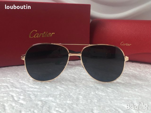 Cartier 2022 висок клас мъжки слънчеви очила унисекс, снимка 4 - Слънчеви и диоптрични очила - 37375466
