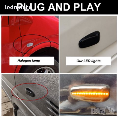 Тунинг мигачи за  калник Mercedes ML E S V CLK SLK мигач, снимка 5 - Части - 37864879