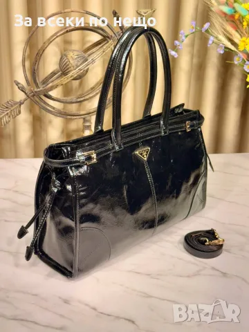 Prada Дамска Чанта С Къса И Дълга Дръжка Прада - Различни Цветове Код SEM-455, снимка 2 - Чанти - 55871457
