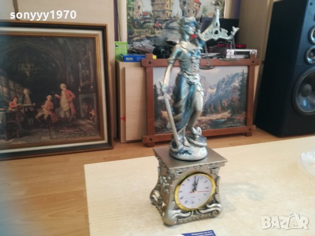 Фигура на ТЕМИДА от резин+часовник 0201211249, снимка 3 - Колекции - 31276541