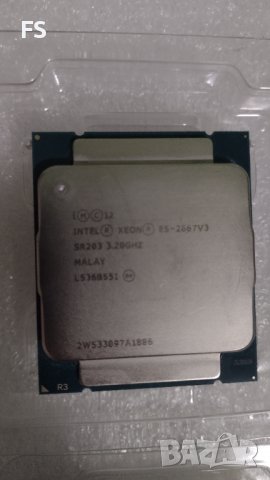 2бр. 8 ядрен(16 нишков) Intel Xeon-E5 2667 V3 SR203 3,2-3,6 Ghz, снимка 4 - Процесори - 38936781
