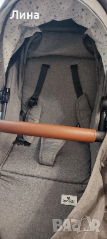 LORELLI Premium Комбинирана количка 3в1 CRYSTA GREY , снимка 8 - Детски колички - 54155562
