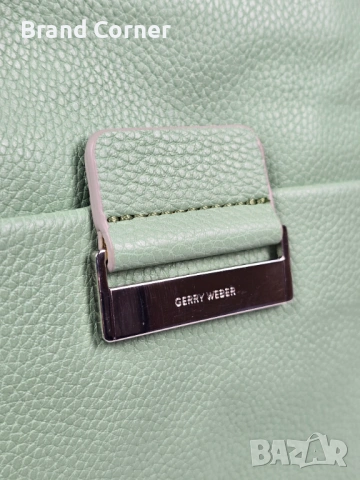 Нова дамска чанта Gerry Weber в ментово зелено, снимка 3 - Чанти - 54350695
