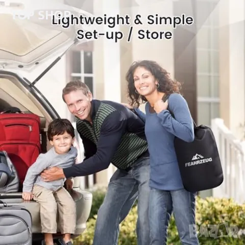 Ново Надуваемо легло матрак Подложка за спане сън къмпинг туризъм път, снимка 5 - Спални и легла - 49203363