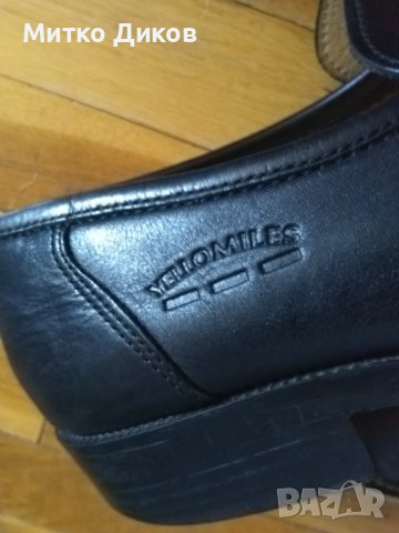 Маркови мокасини естествена кожа G'Field -Yellomiles-Lions №45 стелка 290мм, снимка 6 - Мокасини - 38139535