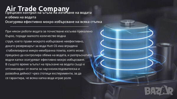 Робот за почистване на прозорци Xiaomi Hutt C65, снимка 8 - Прахосмукачки - 51566715