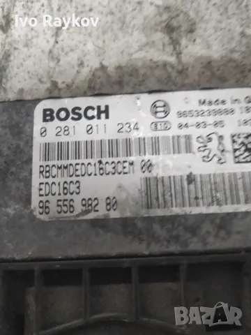 Компютър двигател за Peugeot 307, 1.6 HDi, 0281011234, 9655698280, 0 281 011 234, 96 556, снимка 3 - Части - 49004540