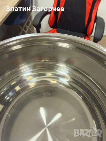 Комплект тенджери Swissgold EMMIE (SG-18099) – 3 броя, 5-слойно дъно, нови, снимка 4 - Съдове за готвене - 53258164