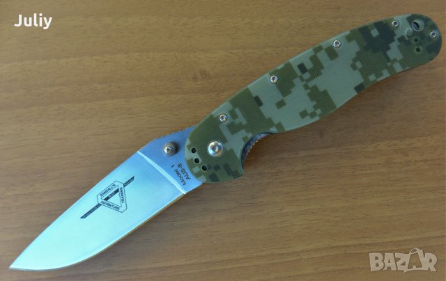 Сгъваем нож Ontario RAT Model 1 / камуфлажен /