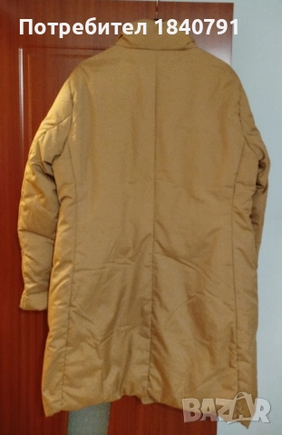 SISLEY дълго яке дамско, L, снимка 3 - Якета - 51888024