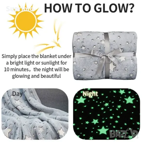 🌟 Специална Есенна Оферта! 🌟 За студените есенни дни, Ви предлагаме топло светещо одеалце! 🛌✨, снимка 4 - Декорация за дома - 47310432