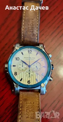 Часовник MONTBLANC CHRONOGRAPH, снимка 2 - Мъжки - 49109741