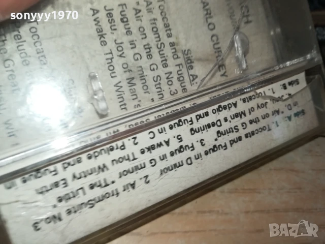 J.S.BACH MADE IN USA-ORIGINAL TAPE 2407251151, снимка 14 - Аудио касети - 51126429