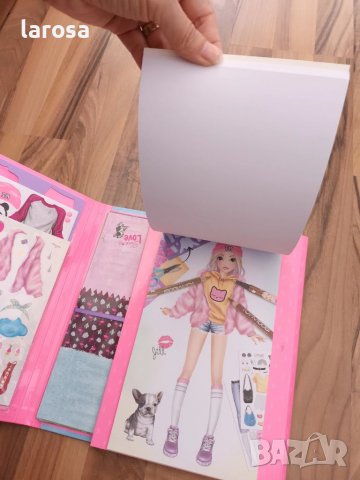 Книга Top model, снимка 4 - Рисуване и оцветяване - 38324389