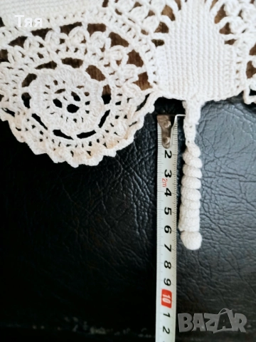 Плетена на една кука покривка за диван , снимка 5 - Покривки за легло - 51504787