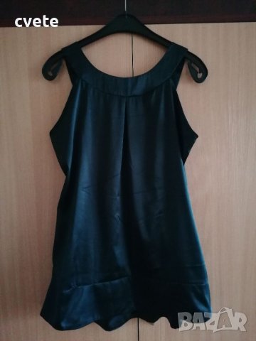 Дамски потник черен сатен, снимка 3 - Потници - 40250393