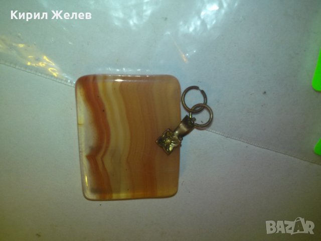 МЕДАЛЬОН АХАТ 10826, снимка 3 - Колиета, медальони, синджири - 29835631