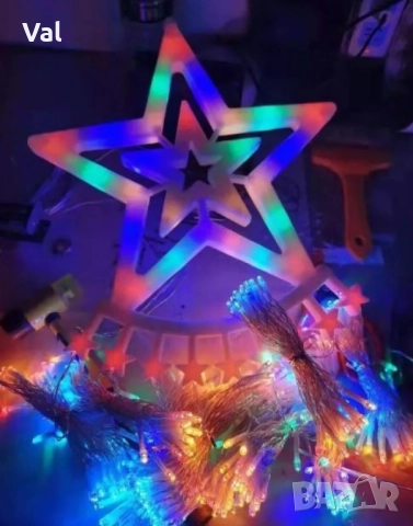 Коледна звезда Витлеем, снимка 5 - Декорация за дома - 52515293