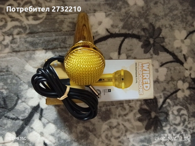 Микрофон, снимка 2 - Микрофони - 54063507