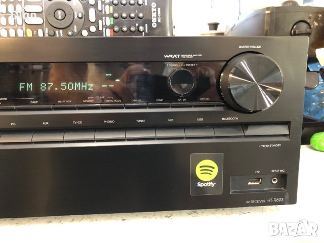 Onkyo HT-R693 Bluetooth Wi-Fi, снимка 8 - Ресийвъри, усилватели, смесителни пултове - 42734049