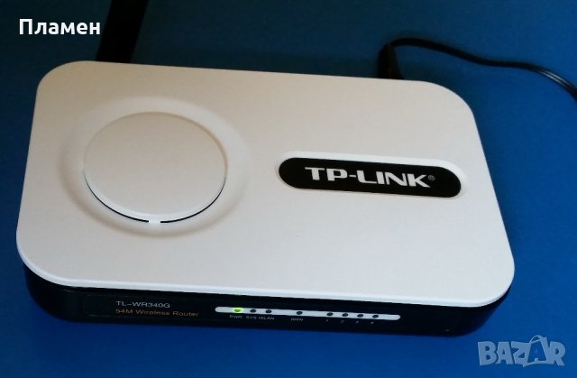 Рутер TP-Link TL-WR340G, снимка 2 - Рутери - 32100700