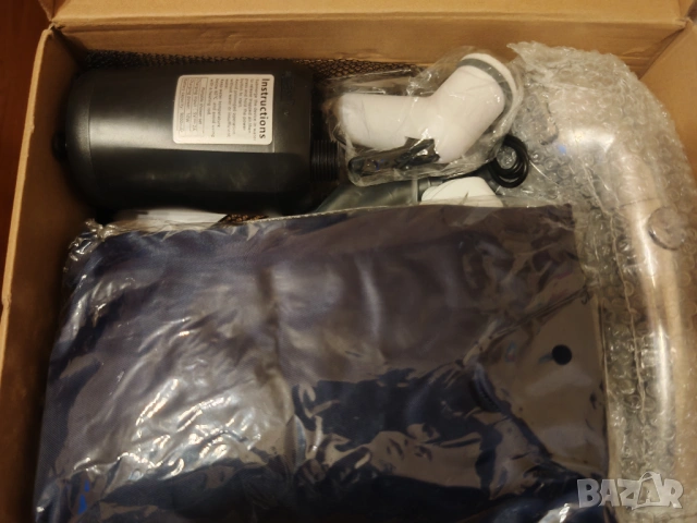 Преносим къмпинг душ Trizwa – с батерия и помпа, нов, снимка 3 - Къмпинг осветление - 53907158