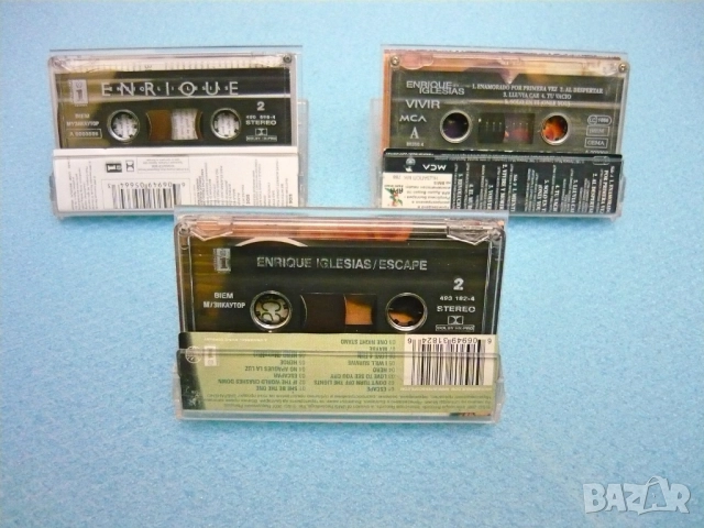 Enrique Iglesias - аудио касети, снимка 3 - Аудио касети - 51991064