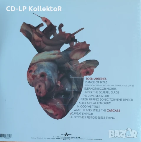 Нов Vinyl (Carcass - Torn Arteries), снимка 2 - Грамофонни плочи - 51056382