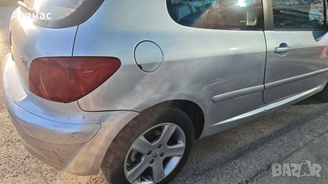 Продавам напълно обслужено отлично Пежо 307, снимка 10 - Автомобили и джипове - 54310450