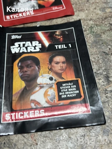 Стикери на Междузвездни войни/STAR WARS, снимка 3 - Колекции - 50529754