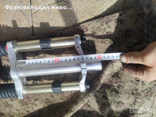 26 цола  двукоронна вилка за велосипед колело rock shox , снимка 6 - Части за велосипеди - 54187538