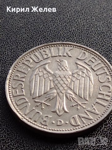 КОЛЕКЦИОНЕРСКА МОНЕТА 1 Дойче марка 1963г. МНОГО РЯДКА ГОДИНА ЗА ЦЕНИТЕЛИ 35929, снимка 9 - Нумизматика и бонистика - 39346317