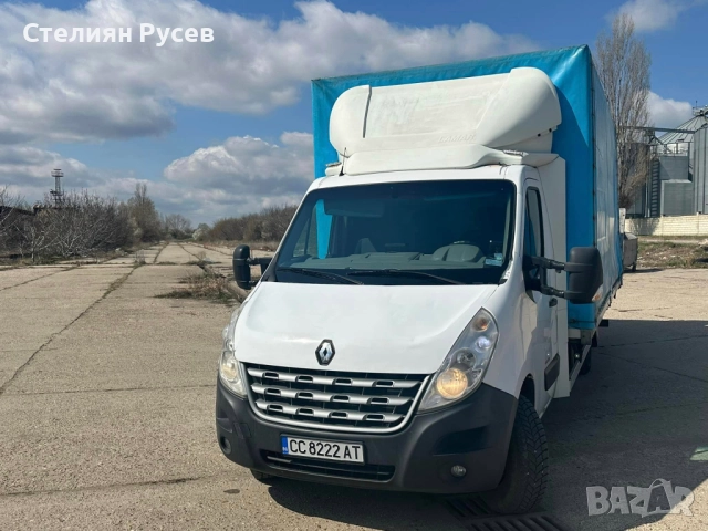 Renault Master 2.3 145к.с / падащ борд / 520/265 см / 2012г / климатик - цена 16 850лв или 8615,27е, снимка 2 - Бусове и автобуси - 52027907