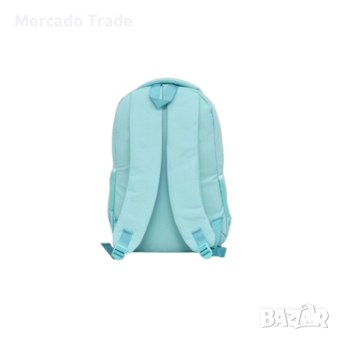 Ученическа раница Mercado Trade, За момичета, Тюркоаз, снимка 3 - Раници - 51556370