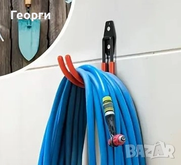 Тежкотоварни метални двойни куки за стенен монтаж, снимка 5 - Други инструменти - 51853497
