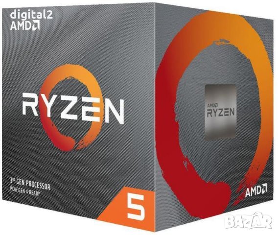 Процесор AMD Ryzen 5 3600 Hexa-Core 3.6GHz AM4 нов BOX 2г гаранция 