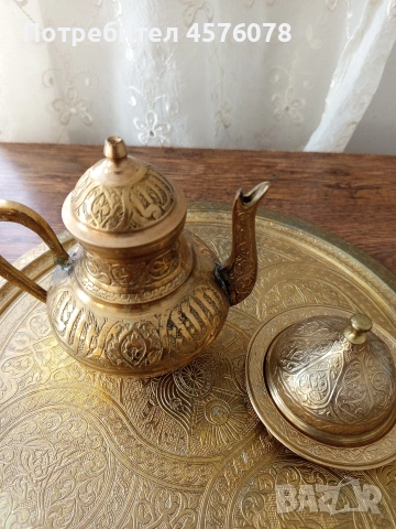 бронзов сервиз масивен