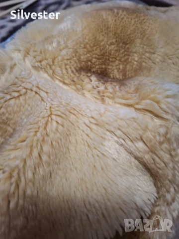 Дамски кожух от естествена кожа с качулка, размер М, снимка 14 - Палта, манта - 53032329