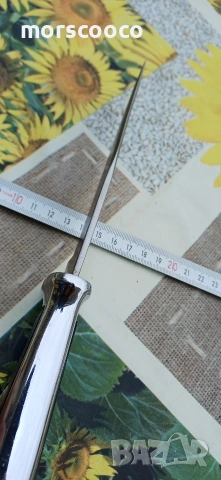 Рядък немски ловен нож -,,FES - Solingen" , снимка 5 - Ножове - 54094892