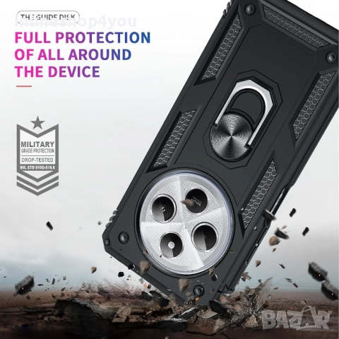 Удароустойчив Кейс RingCase Xiaomi Poco C75, снимка 4 - Калъфи, кейсове - 51748848