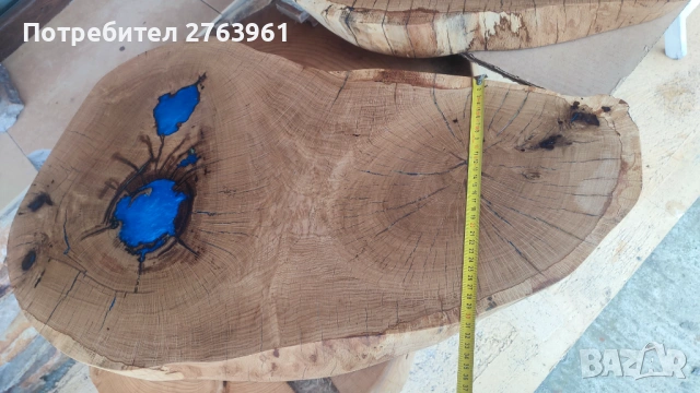 Дървен плот и шайби от дъб, снимка 7 - Маси - 53940600