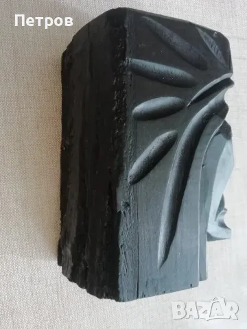 Тотем -Стилизирана глава/дърворезба, снимка 6 - Статуетки - 47228085