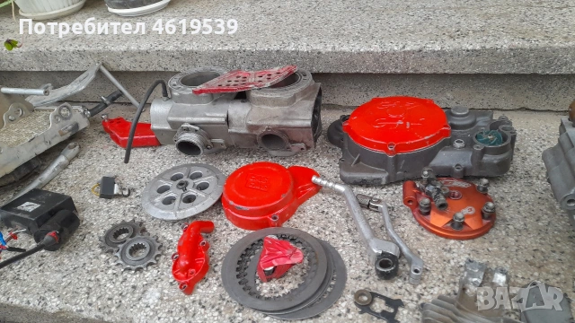 Gas gas Ec 250 300 Gasgas Гас гас ес двигател на части , снимка 14 - Мотоциклети и мототехника - 54283868